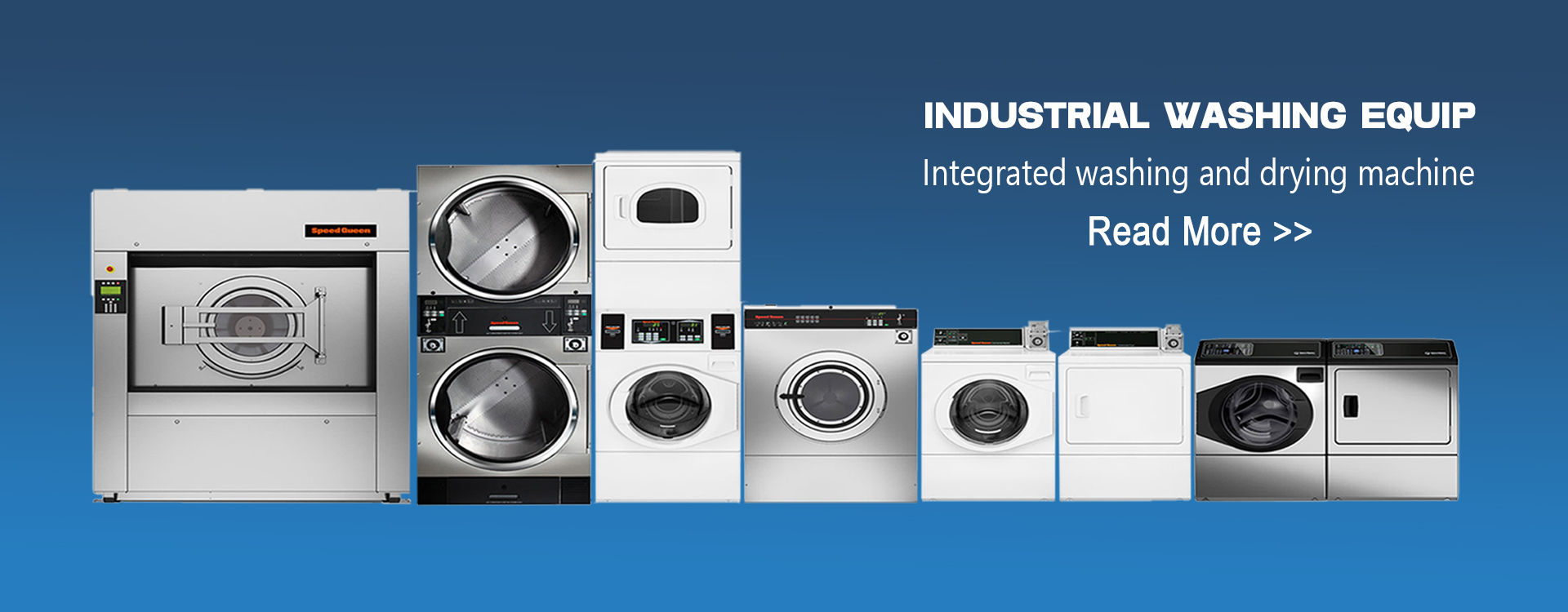 Integrated washing and
drying machine

