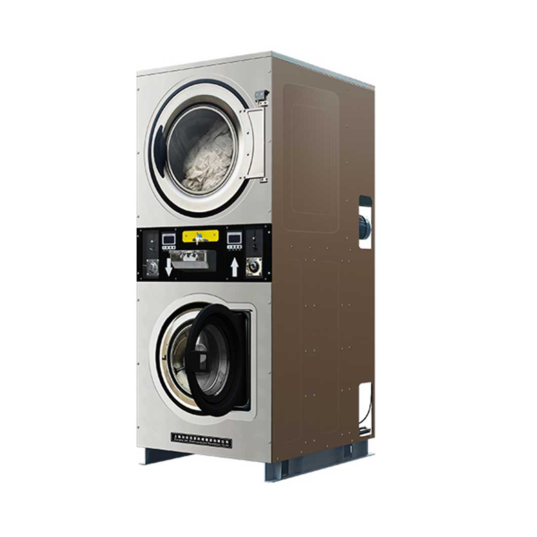 12kg 15kg 22kg Industrial laundry machine Laundromat self service washing Coin system washing drying